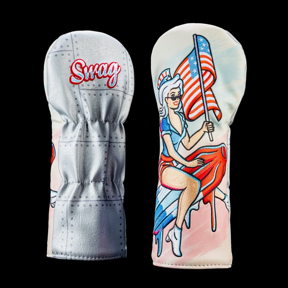 Swag Golf Swag Golf Star-Spangled Bombshell Pin Up Fairway Cover