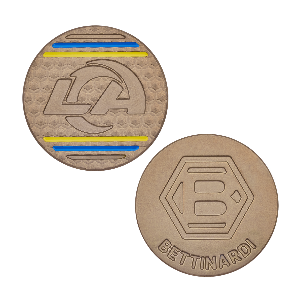 Bettinardi Bettinardi Los Angeles Rams Gold Flame Ball Marker