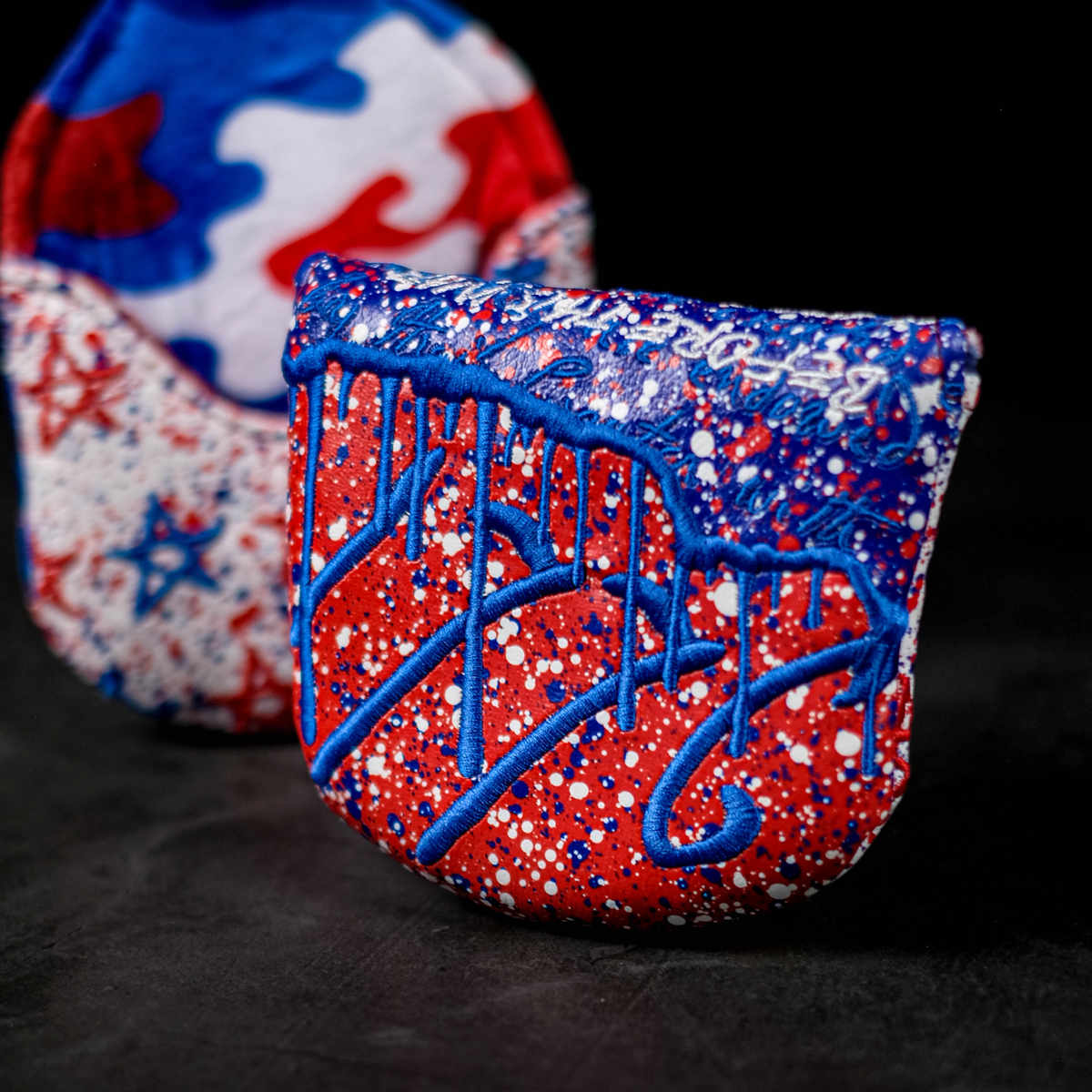 Hatch Golf Co Hatch Golf 1776 RWB Patriot Splatter Mallet Cover