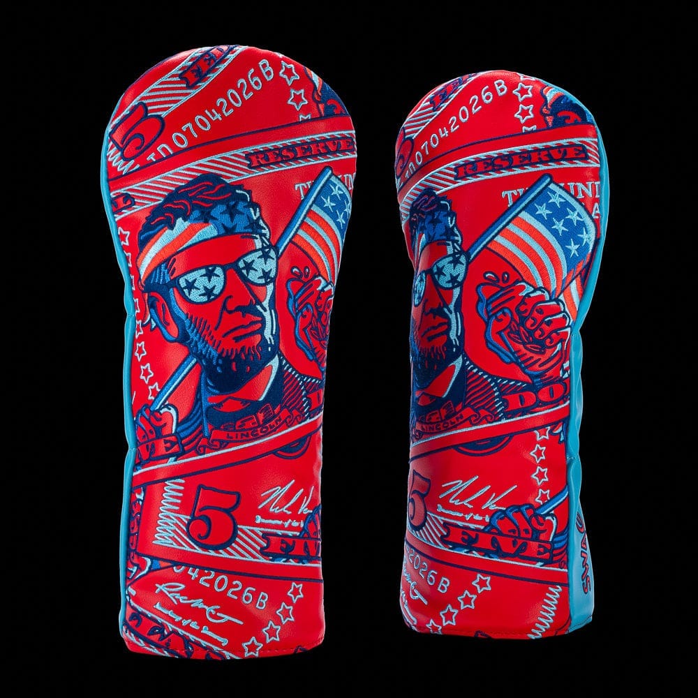Swag Golf Swag Golf Patriotic Abe Driver Cover