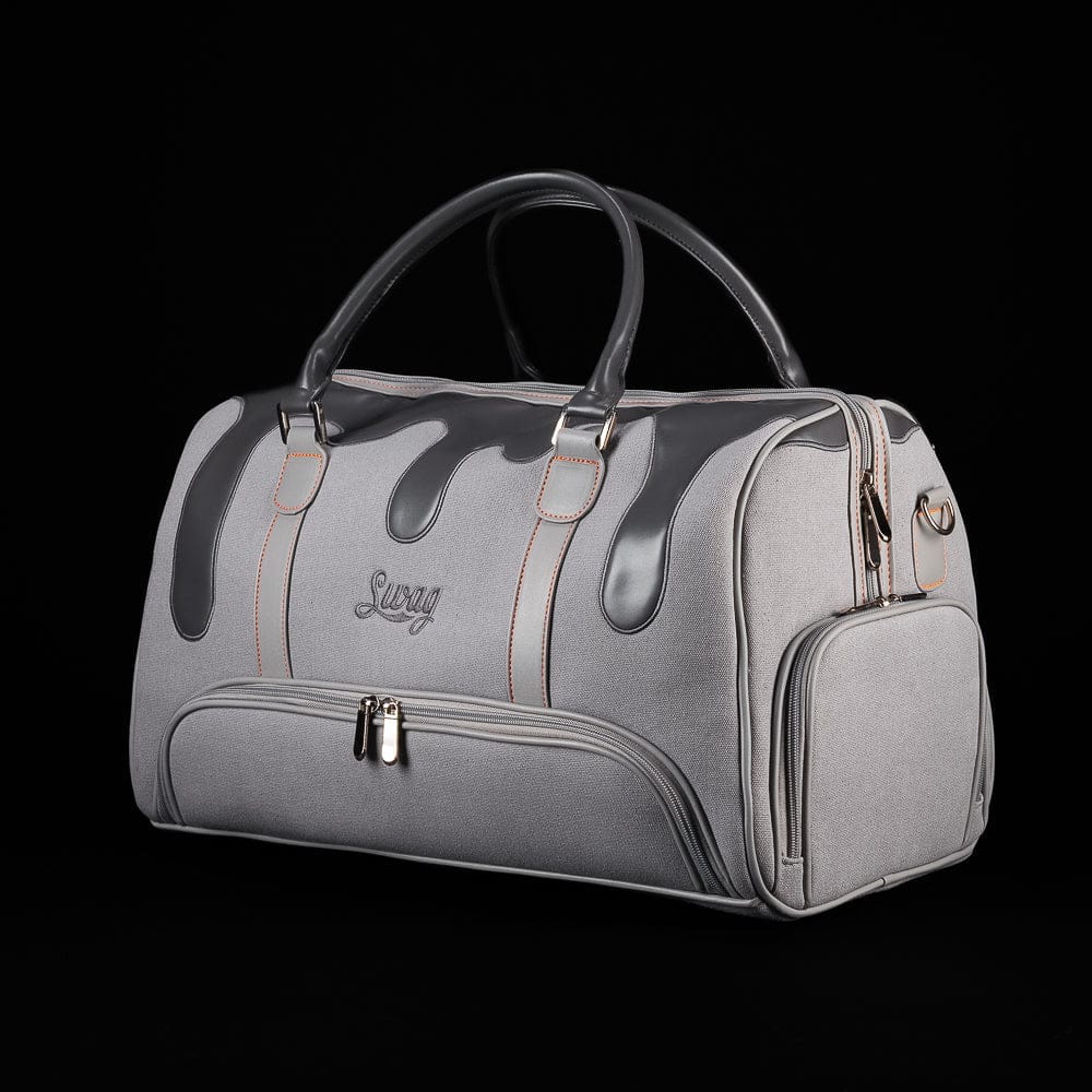 Swag Golf Swag Golf Grey 3D Drip Canvas Duffel Bag