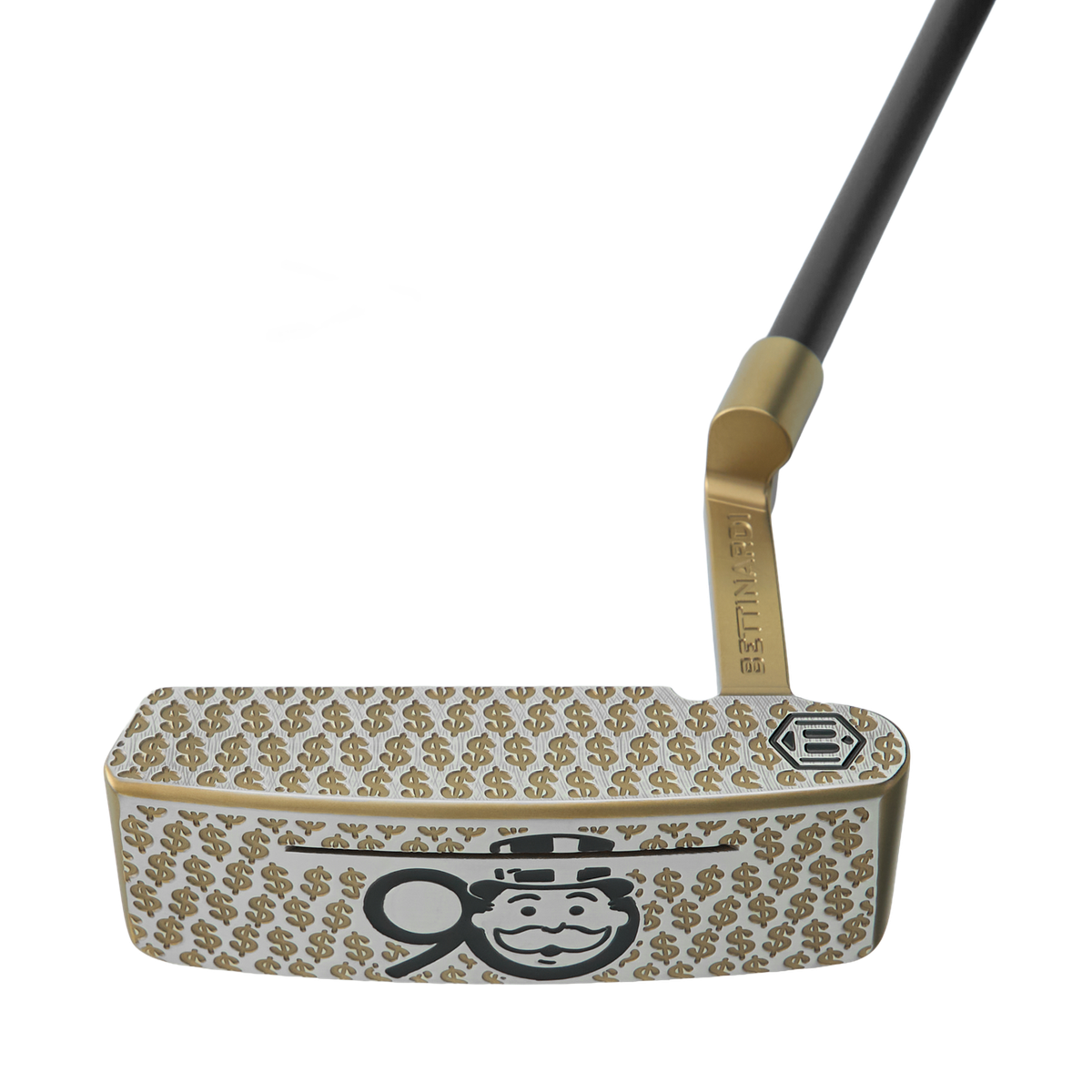 Bettinardi Bettinardi x Monopoly 90th Anniversary BB1 Wide Gold Flame Limited Run Putter