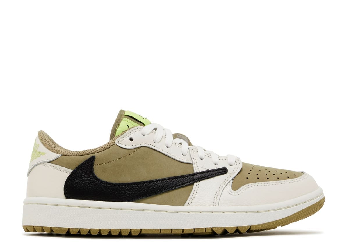Jordan Golf Travis Scott x Jordan 1 Low Golf 'Neutral Olive'