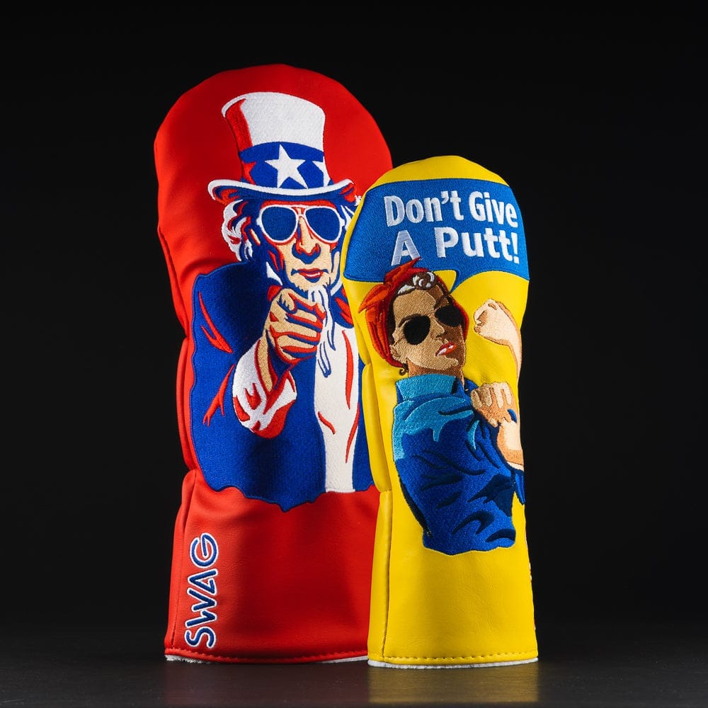 Swag Golf Swag Golf Uncle Sam and Rosie the Riveter Wood Set