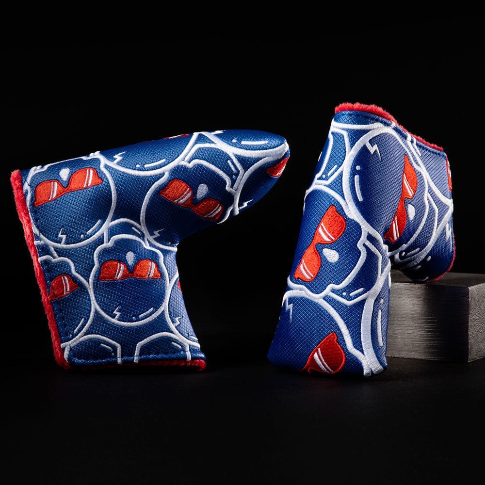 Swag Golf Swag Golf Patriotic Concentric Skulls Blade Cover